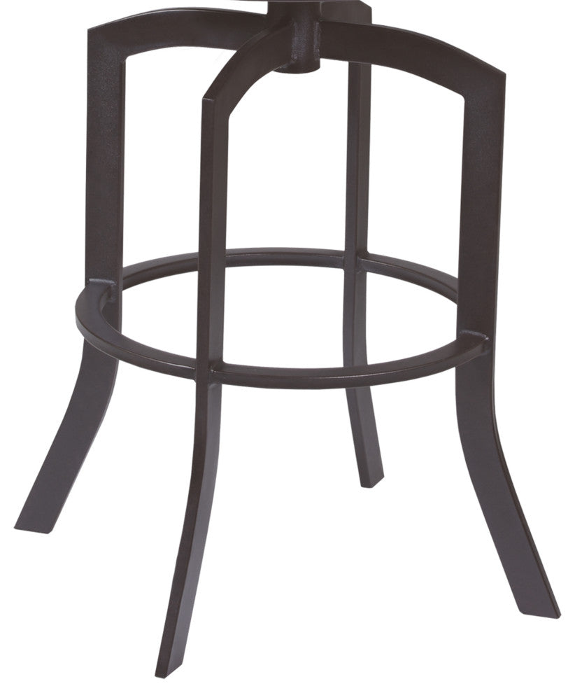 Studio 26" Counter Height Barstool in Auburn Bay finish with Brown Faux Leather