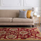 Surya Caesar CAE-1012 Traditional Area Rug, Burgundy, 3' x 12' Runner