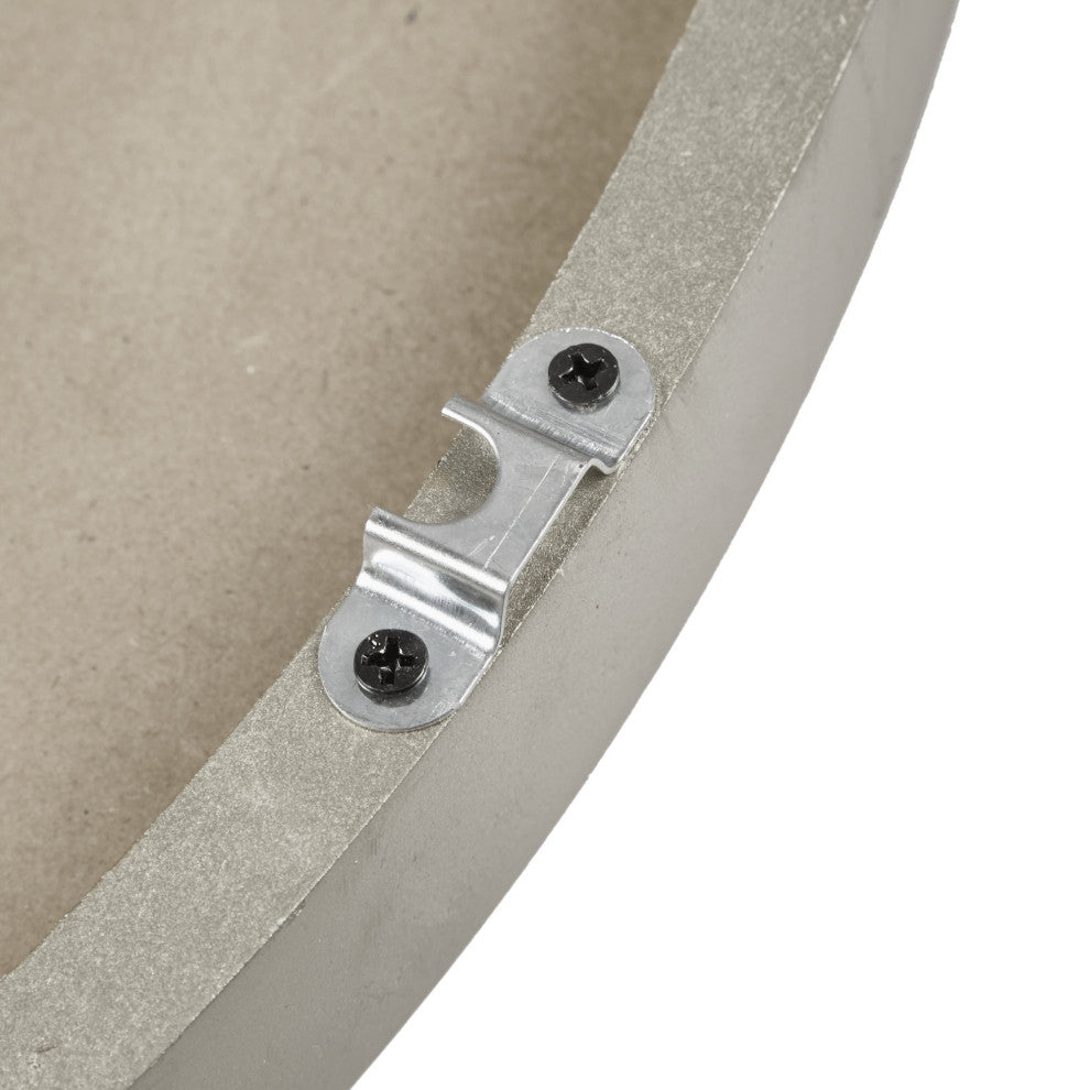 Madison Park Mason Rustic Roman Wall Decor Clock, Gray