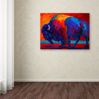 Marion Rose 'Abstract Bison' Canvas Art, 24" x 32"