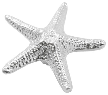 Oceana Knob - Starfish - Polished Chrome