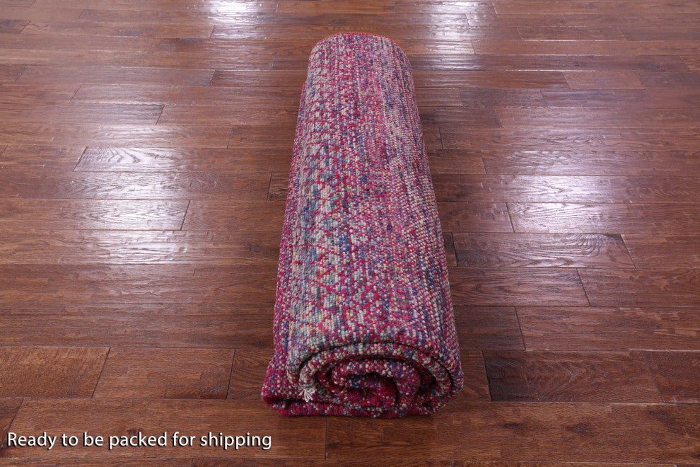 Wool & Silk Savannah Grass Handmade Rug 8' 2" X 10' 1" - Q15451