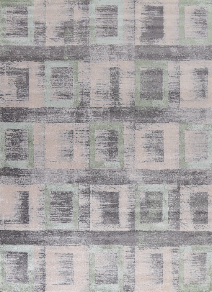 Turkish Geometric Transitional Oriental Area Rug Contemporary Carpet 9x13