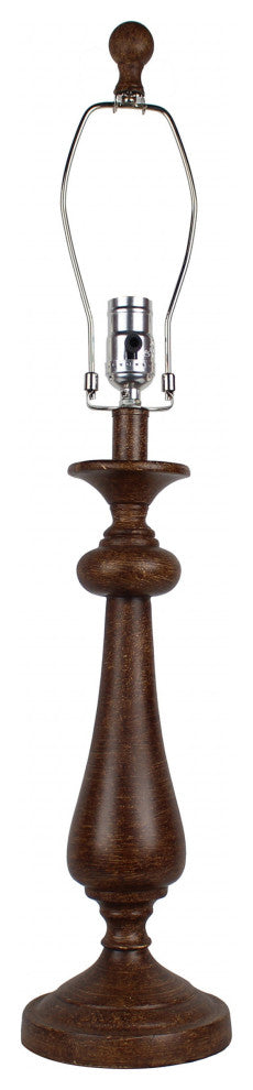 Brown Candlestick Modern Birds Shade Table Lamp