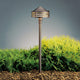 Textured Architectural Bronze Ribbed Path and Spread 1--Light 12V