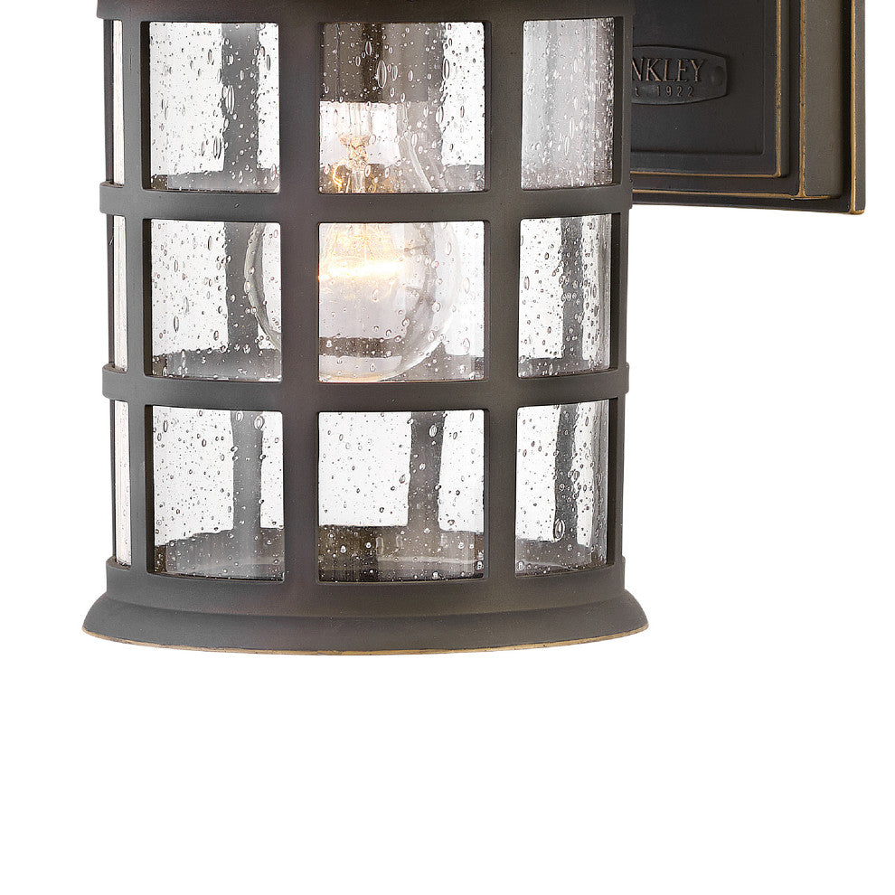 Hinkley Freeport Coastal Elements Small Wall Mount Lantern, Oil Rubbed Bronze