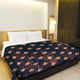 Scribble Scrabble Wood, Brown Lightweight King Duvet Cover
