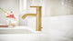 Parma 1H Bath Faucet, Metal Touch Down Drain, Deck Plate, 1.2gpm, Brushed Bronze