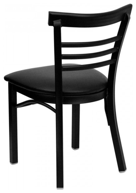 Black Restaurant Chair, Black