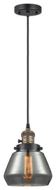 INNOVATIONS 201CSW-BAB-G173-LED 1-Light Mini Pendant Black Antique Brass