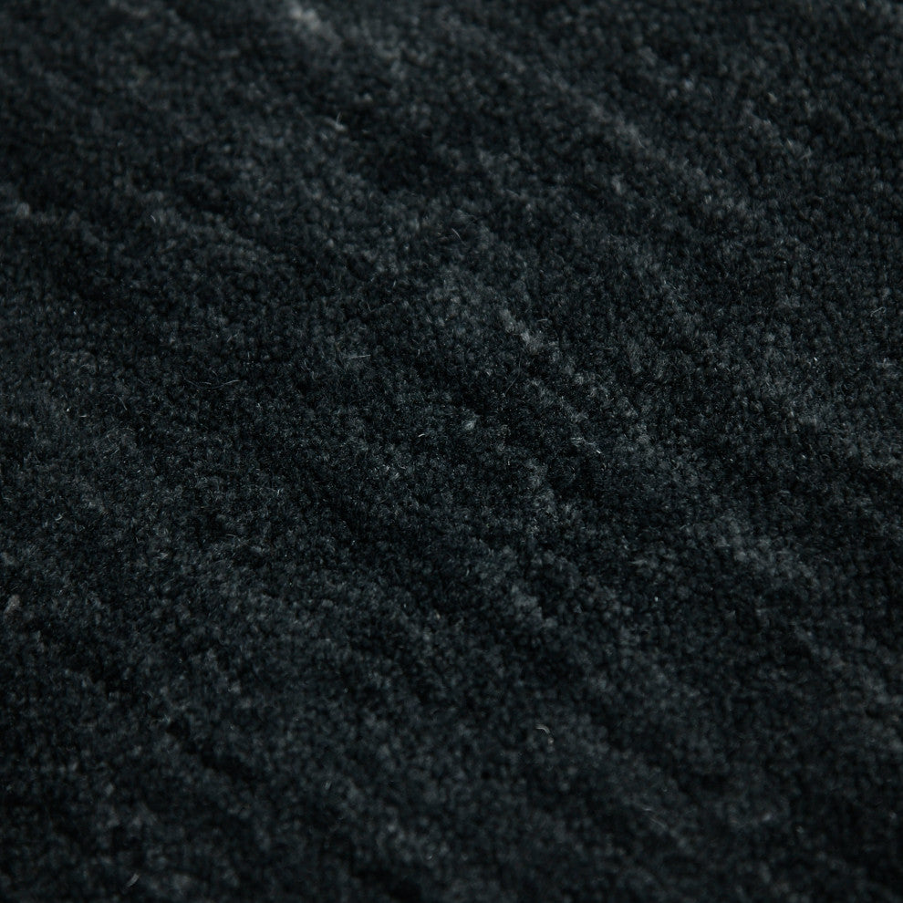 Arizona Rye Area Rug, Dark Gray, 9' x 12', Solid