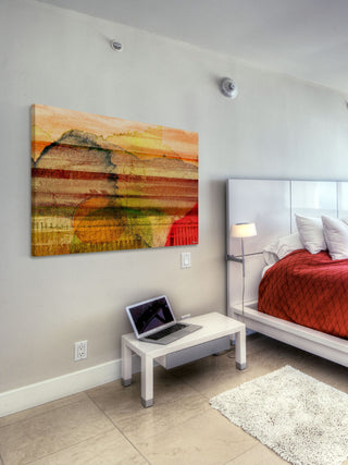 "Collage" Print on Canvas, 24"x16"