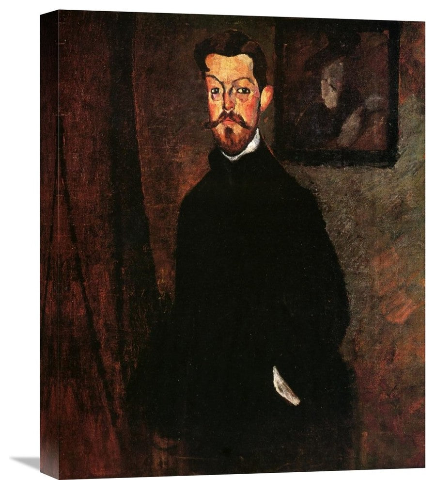 "Dr Paul Alexandre" Stretched Canvas Giclee by Amedeo Modigliani, 18"x22"