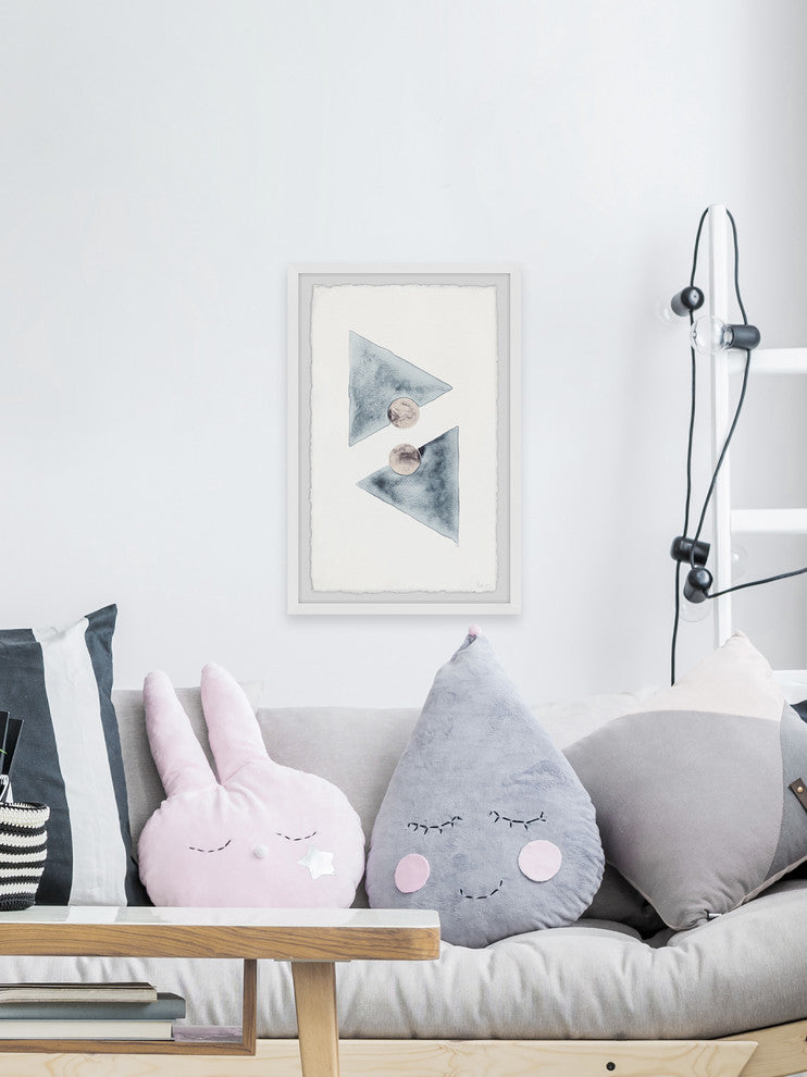 "Dark Arrowhead" Framed Painting Print, 20"x30"