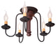 Berkshire Ceiling Light in Plantation Red