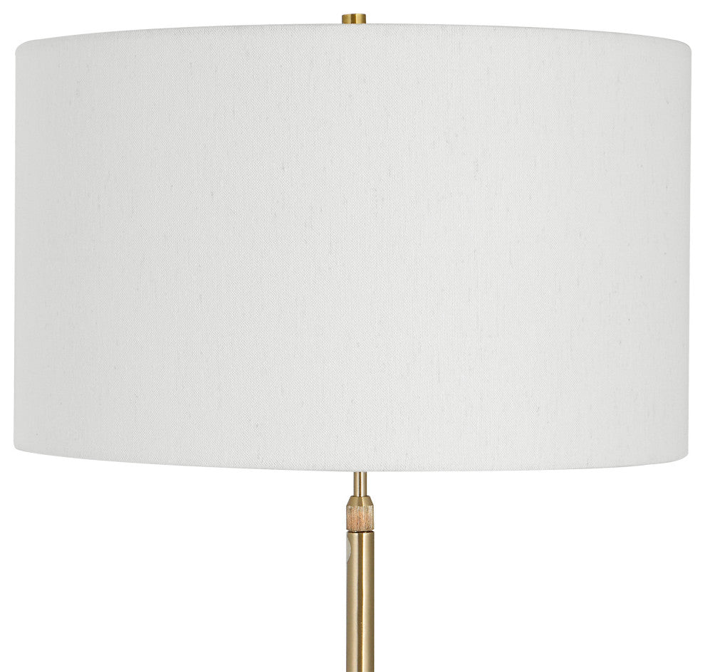 Uttermost Prominence Brass floor lamp