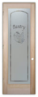 Pantry Door - Bread Basket - Douglas Fir (stain grade) - 28" x 96" - Knob on...
