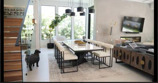 Milo Leather White Dining Chair