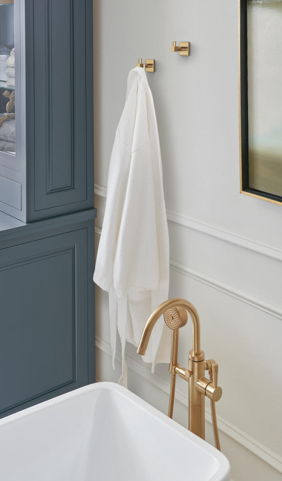Appoint Traditional Single Robe Hook, Champagne Bronze