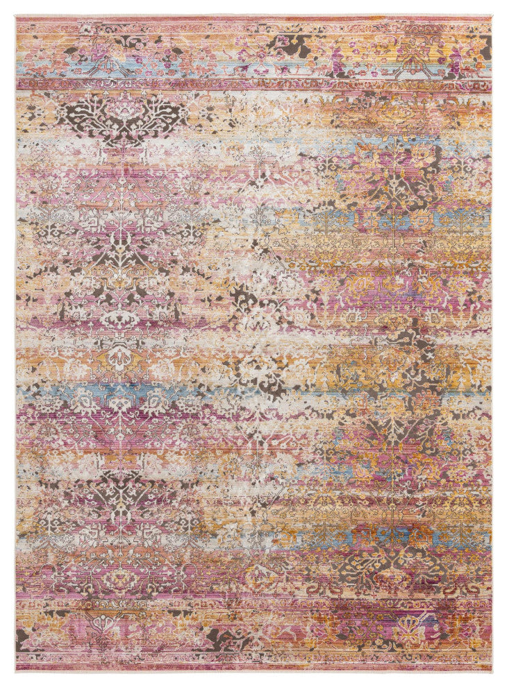 Unique Loom Arte Deepa Rug, Multi, 4'x5'10"