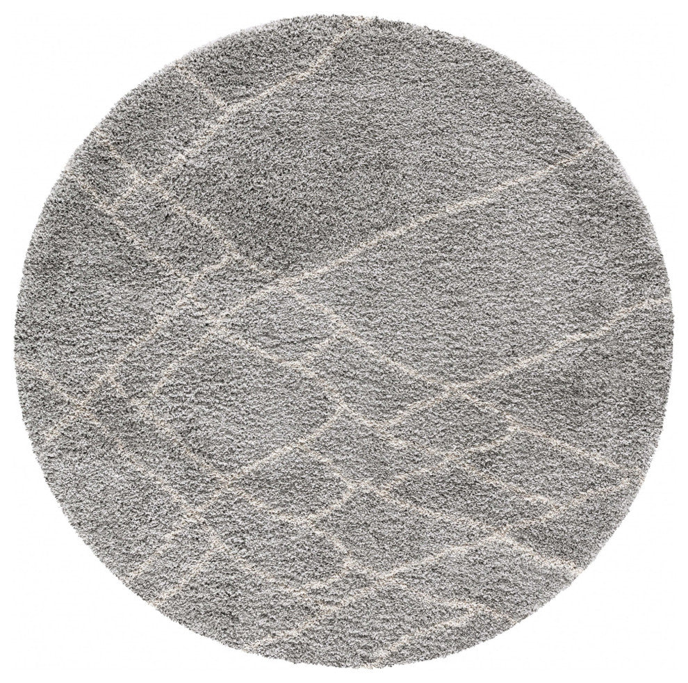 94" X 126" Blue Polypropylene Rug