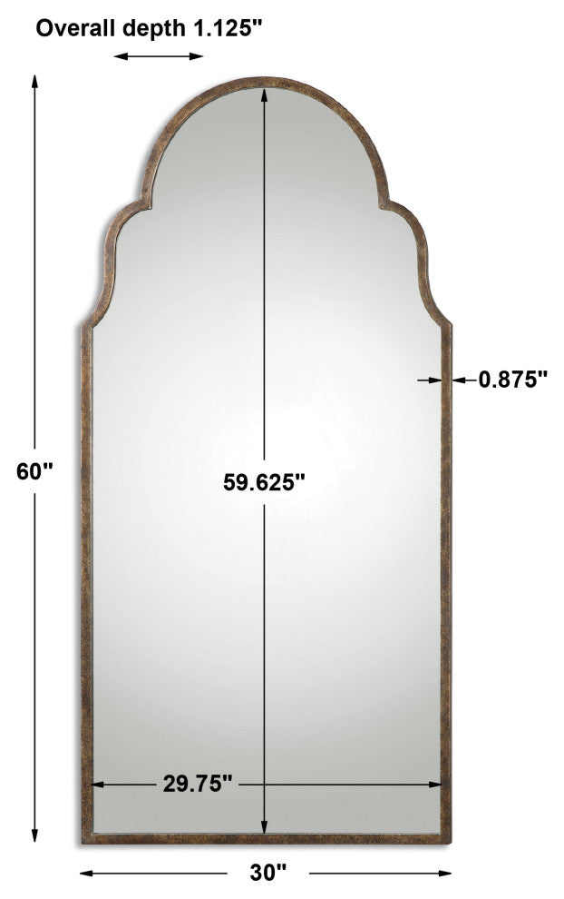 Uttermost Brayden Tall Arch Mirror