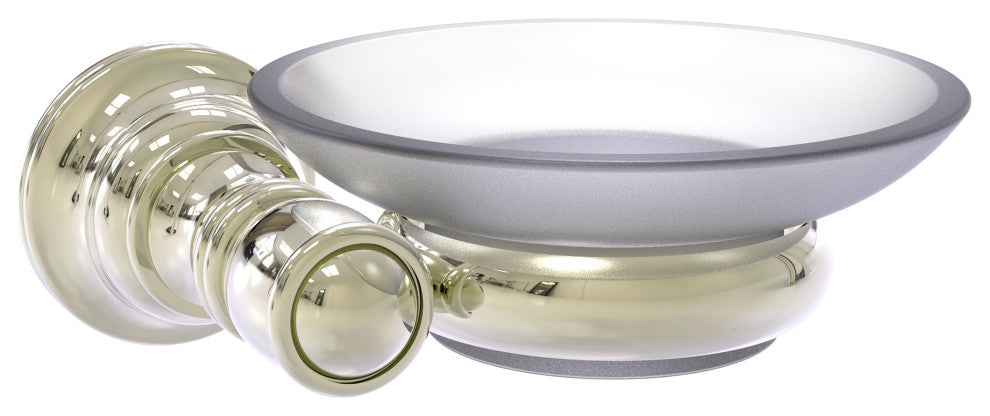 Carolina Wall Mounted Soap Dish, Polished Nickel