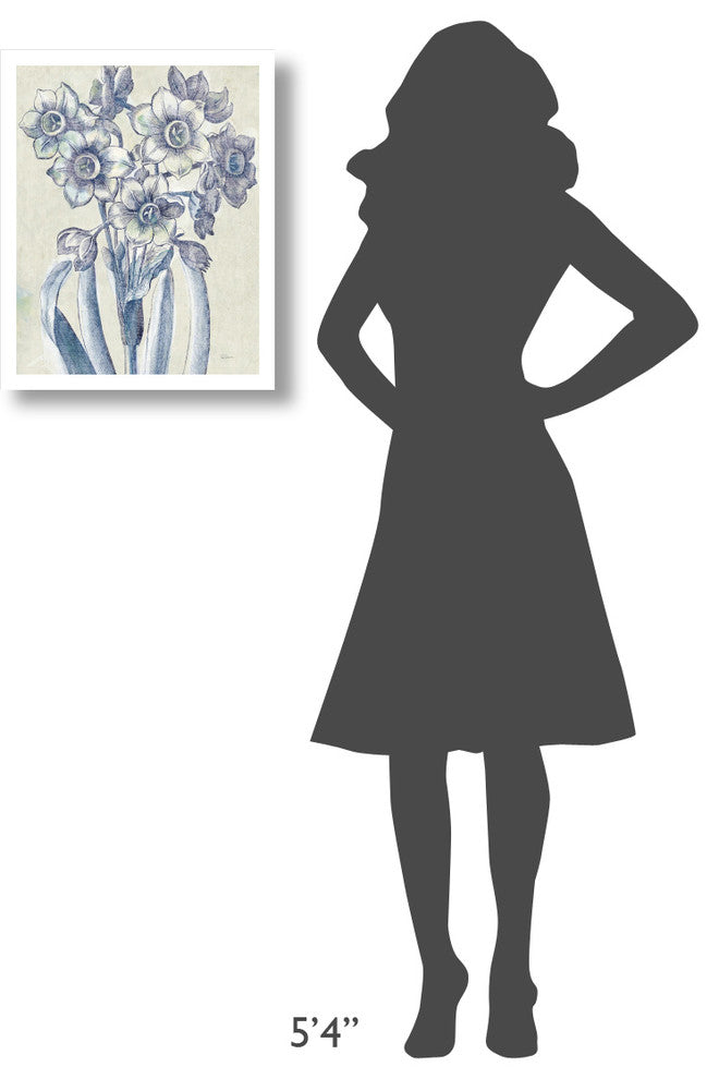 "Belle Fleur IV" Digital Paper Print by Sue Schlabach, 18"x22"