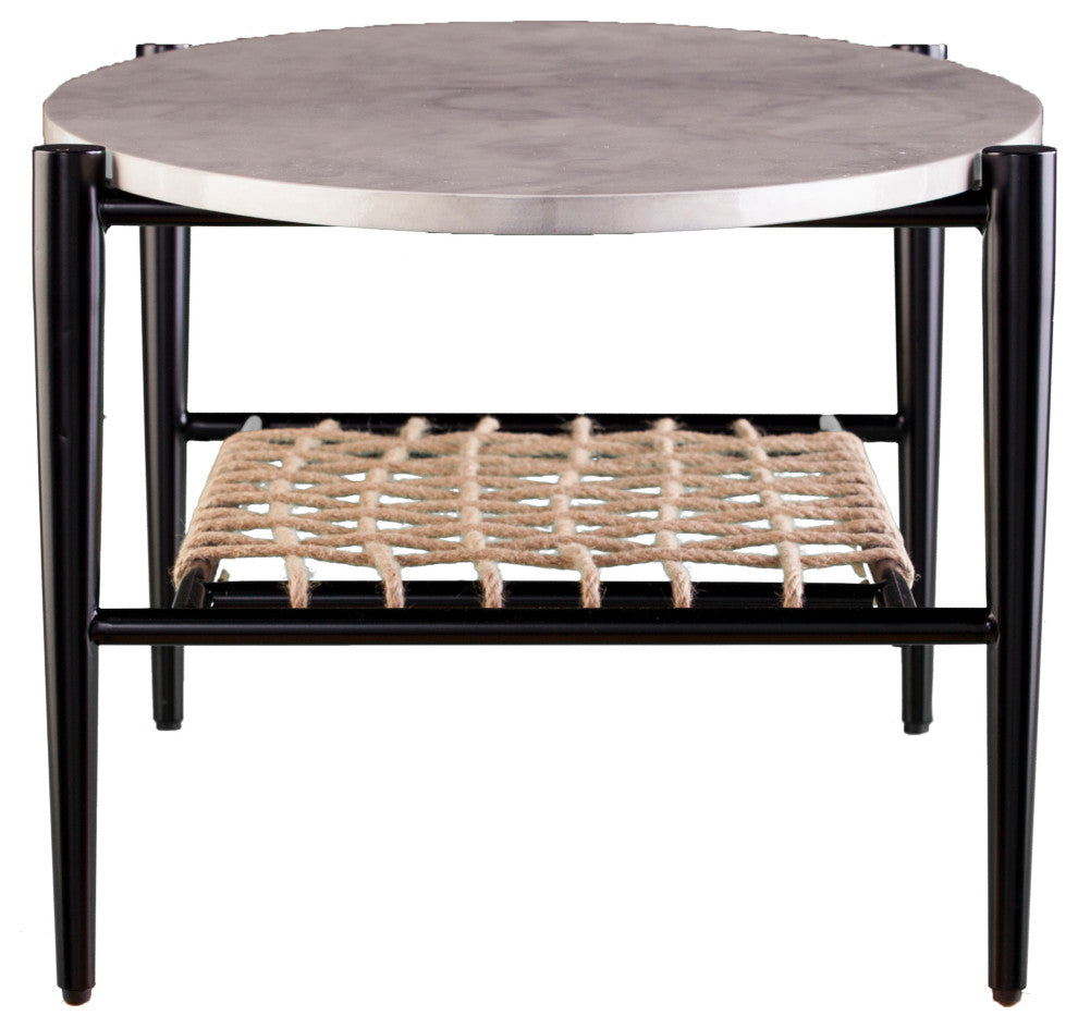 Bideford Faux Marble Cocktail Table