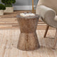 Uttermost Cutler 14 x 20" Drum Shaped Accent Table