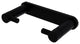 Fresno Rollerless Toilet Paper Holder, Matte Black