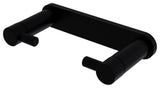 Fresno Rollerless Toilet Paper Holder, Matte Black
