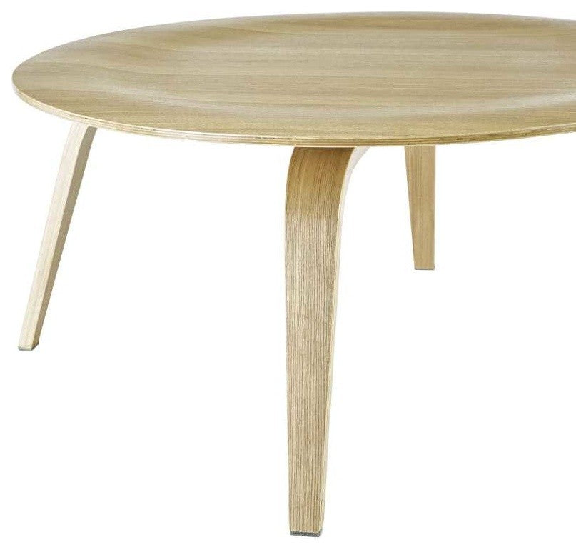 Plywood Coffee Table in Natural