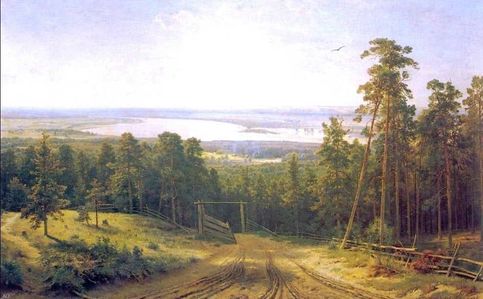 Ivan Ivanovich Shishkin Kama near Elabuga Wall Decal