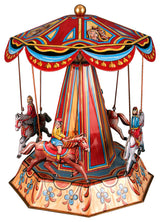 Collectible Horse Carousel Tin Toy