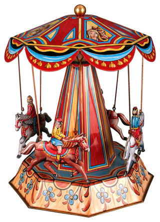 Collectible Horse Carousel Tin Toy