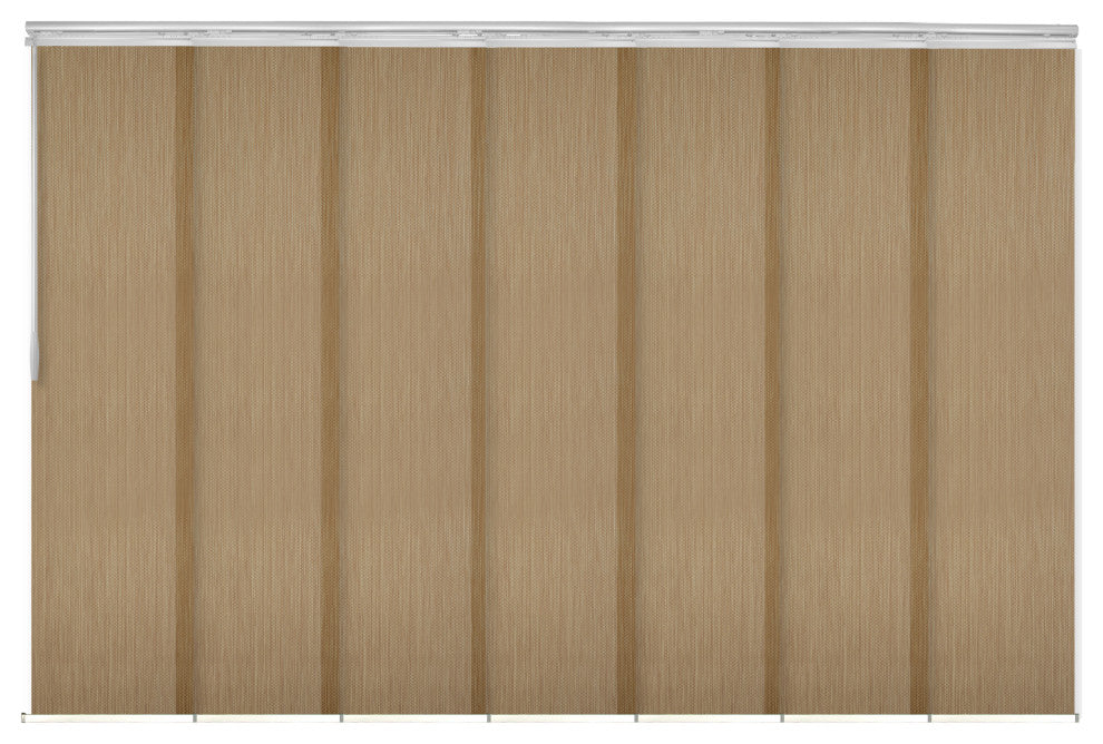 Anders 7-Panel Track Extendable Vertical Blinds 110-153"W