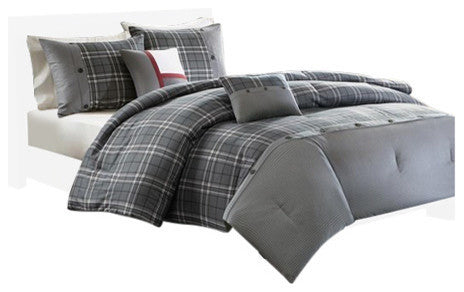 Intelligent Design Peach Skin Printed Comforter Set, Twin/Twin Xl