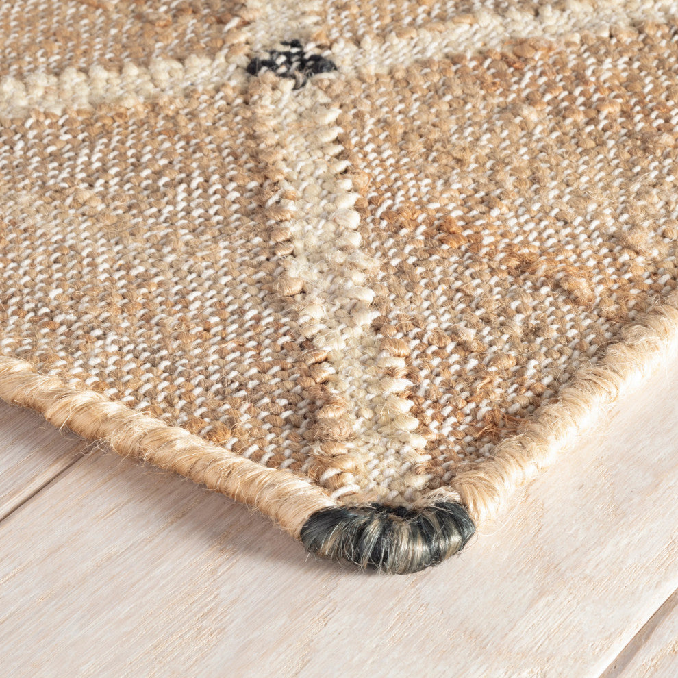 Dash & Albert Kali Natural Handwoven Jute Rug, Natural, 3' x 5'
