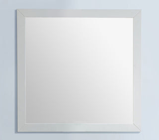 Fully Framed 30" Soft White Mirror