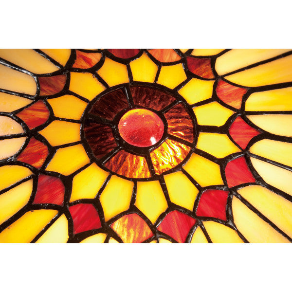 Quoizel Tiffany Two Light Flush Mount TF1400SVB