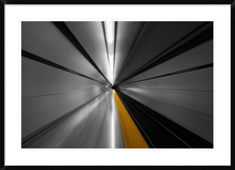 "The Power Of Speed" Framed Digital Print by Roland Shainidze, 44x32"