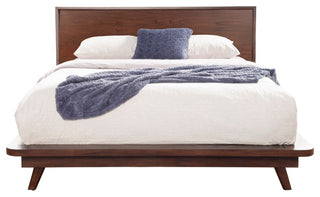 Gramercy Full Size Platform Bed, Walnut