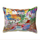 Boats At Steps Large Indoor/Outdoor Pillow 16x20