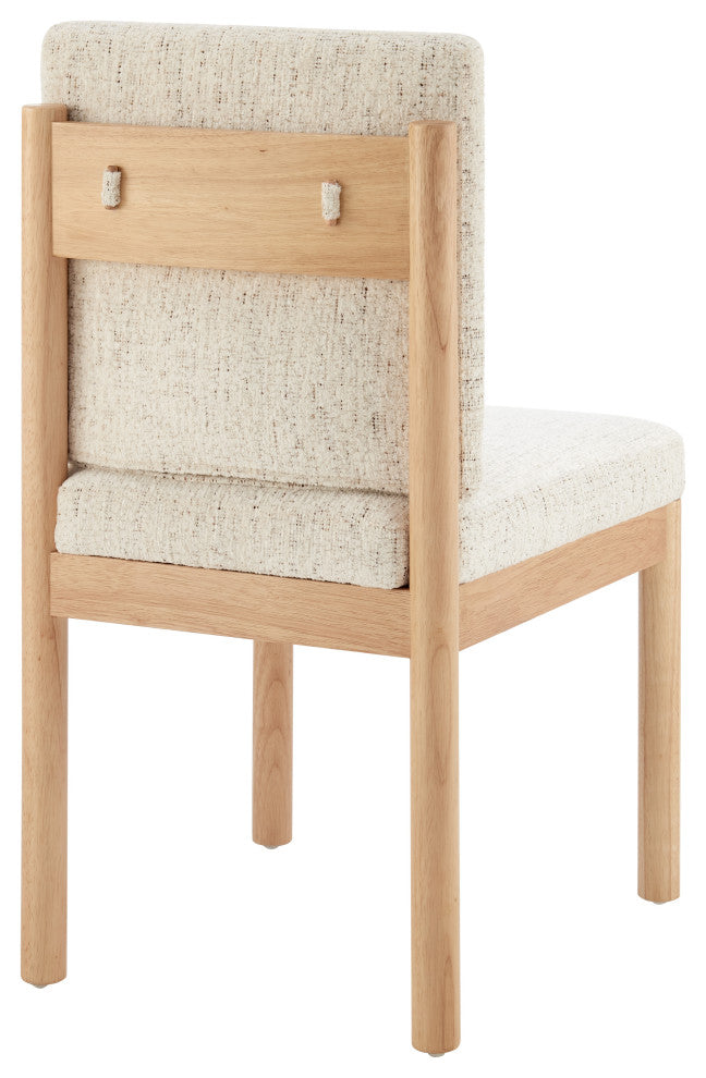 Melvin Dining Side Chair, Set of 2, Concord Cream, Fabric