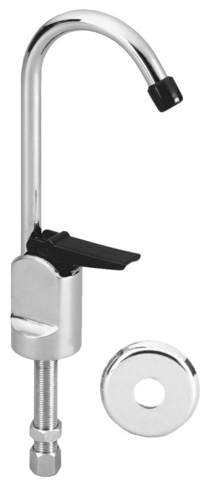 Touch-Flo Style 6" Pure Water Dispenser In Satin Nickel, Polished Chrome
