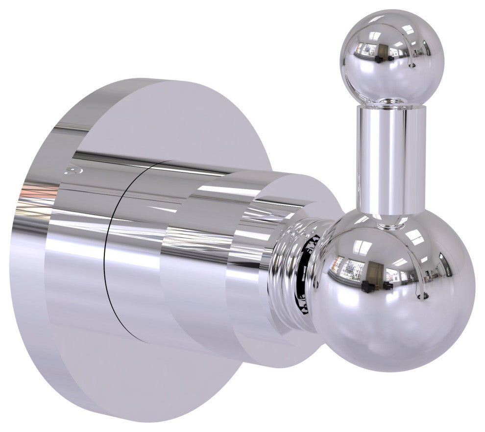 Astor Place Robe Hook, Polished Chrome