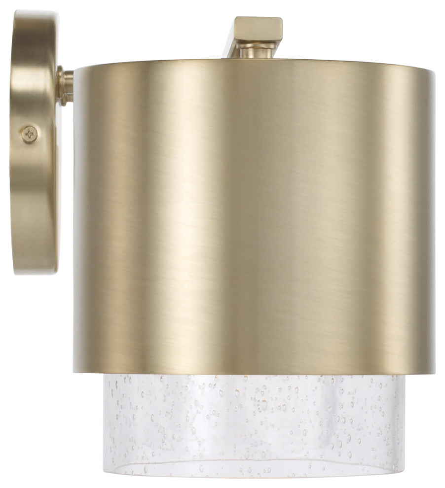 Capital Lighting 153041-549 Weller 4 Light 34"W Vanity Light - Matte Brass