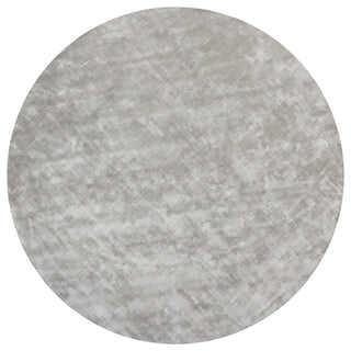 Gloria Contemporary Area Rug, Gray, 7'9" Round
