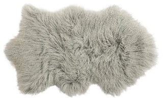Curly Long Wool Tibetan Sheepskin Pelt